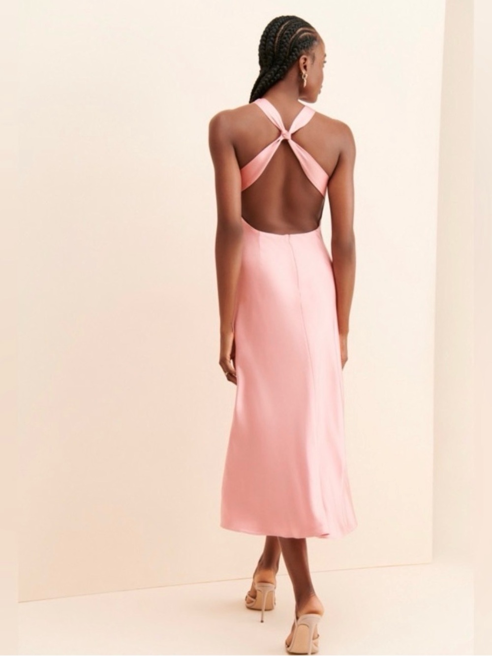 Keepsake The Label Sahara Satin Midi Dress